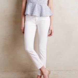 AG Adriano Goldschmied - Stevie Ankle, White, 28R